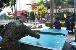 U.S. Marines, sailors bring smiles to Thai students during Cobra