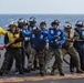 Sailors practice firefighting techniques