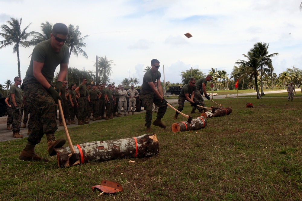 Marines Fast Rope During Exercise Guahon Shield