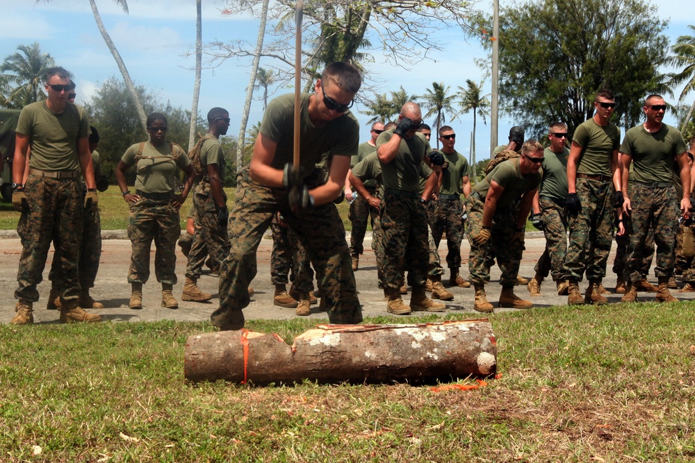 Marines Fast Rope During Exercise Guahan Shield