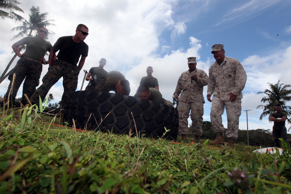 Marines Fast Rope During Exercise Guahan Shield