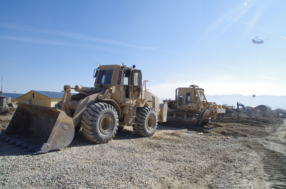 864th Engineer Battalion sets the pace for retrograde operations in support of the Central Command Materiel Retrograde Element in Afghanistan