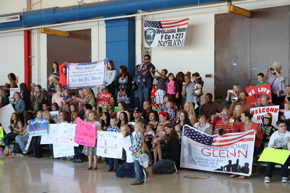 F Company 1-227th returns home after historic Afghan tour