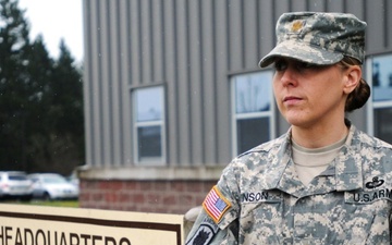 Female Signal officer speaks to the future roles of women in combat