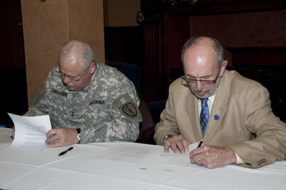 Indiana National Guard and Indiana State University form a partnership