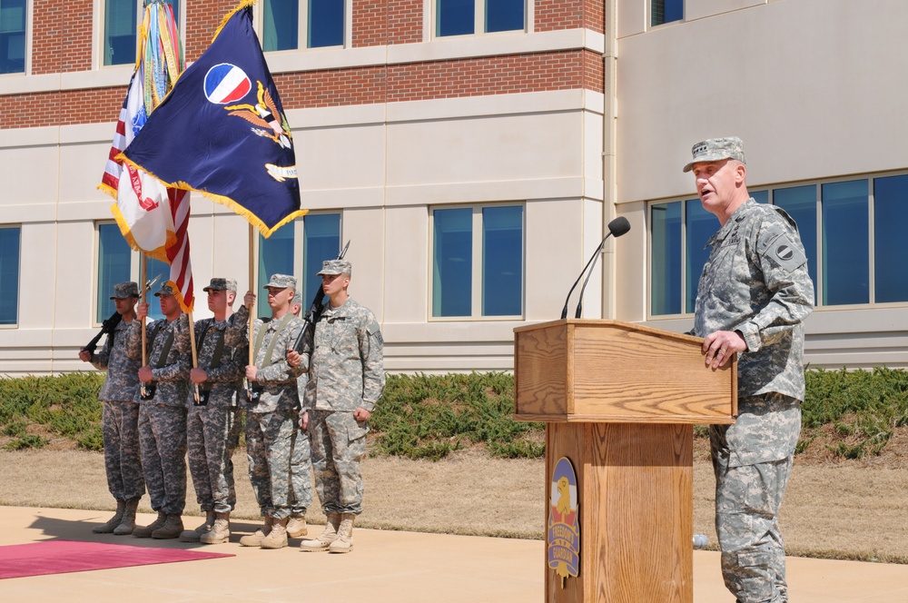 Gen. Rodriguez relinquishes command