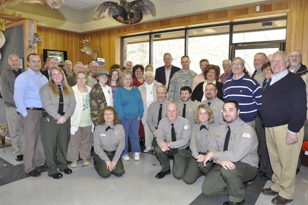 Lake Cumberland park rangers recognized for decades of work