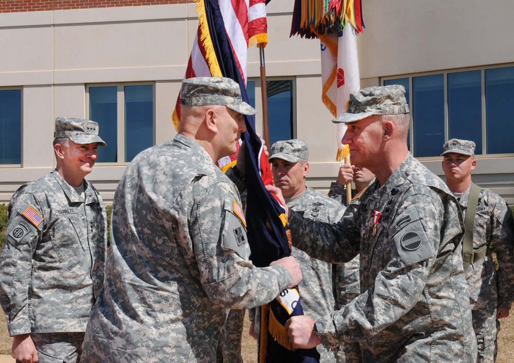 General Rodriguez relinquishes command