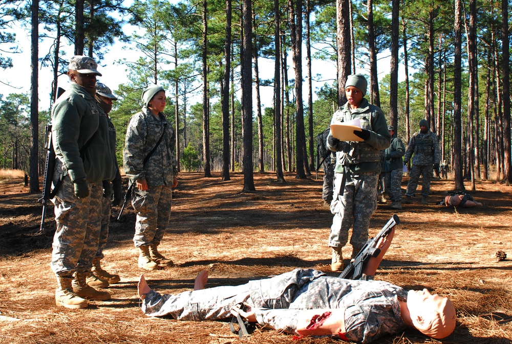 849th soldiers conduct training on Fort Bragg