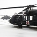 UH-60s in a blizzard