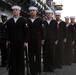 Burial at sea aboard USS Kearsarge