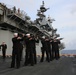 Burial at sea aboard USS Kearsarge