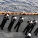 Burial at sea aboard USS Kearsarge