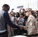 Diddy visits Marines for Day of Honor