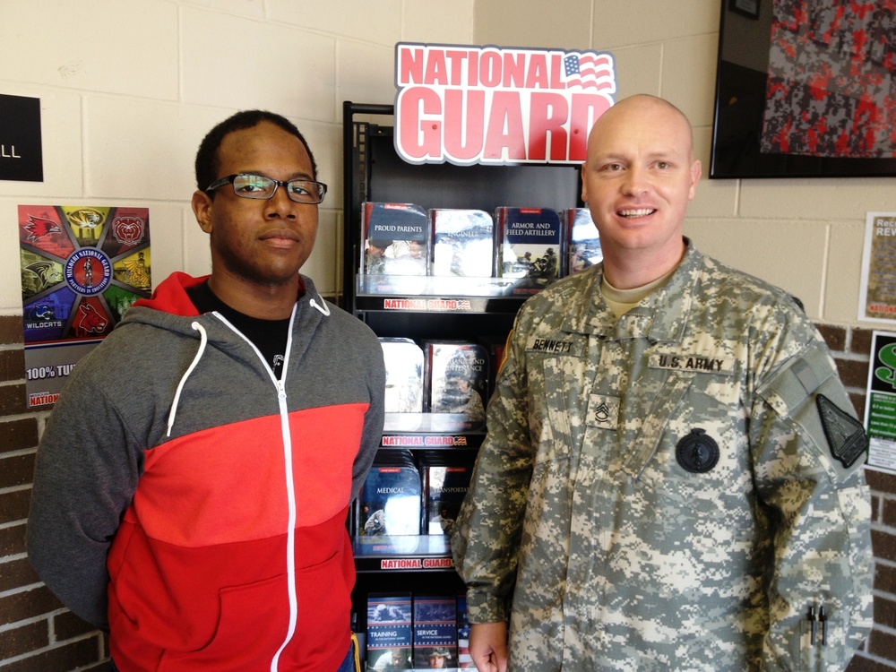 Garry joins Missouri Army National Guard