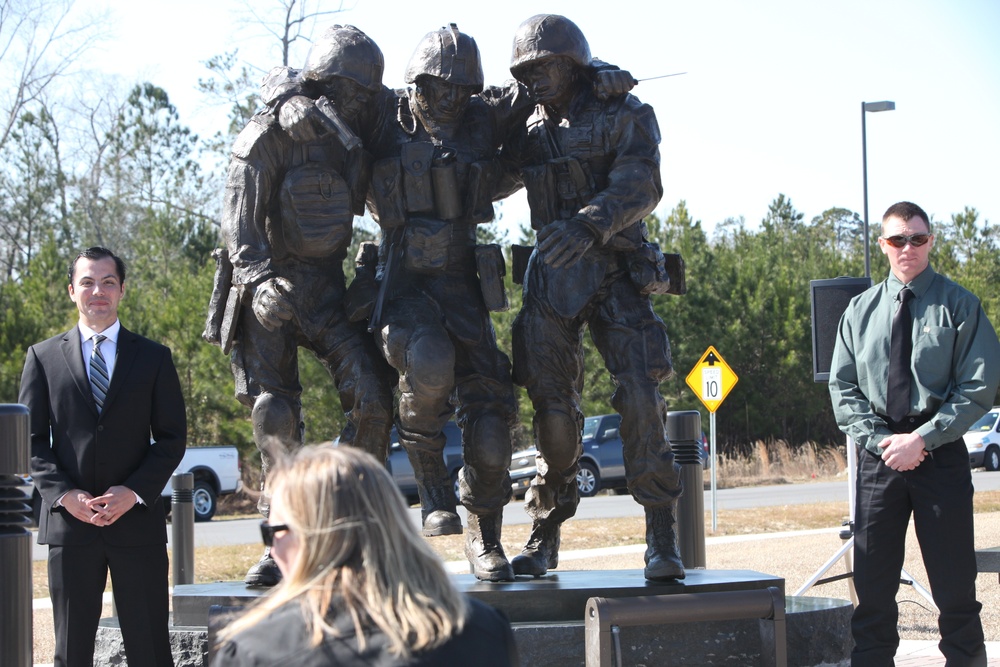 Marines helping Marines: Monument gives wounded warriors hope