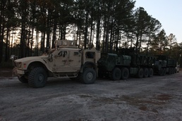 Marines hit Fort Bragg back roads to recon supply routes