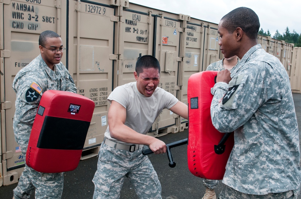 Military police training is a real gas