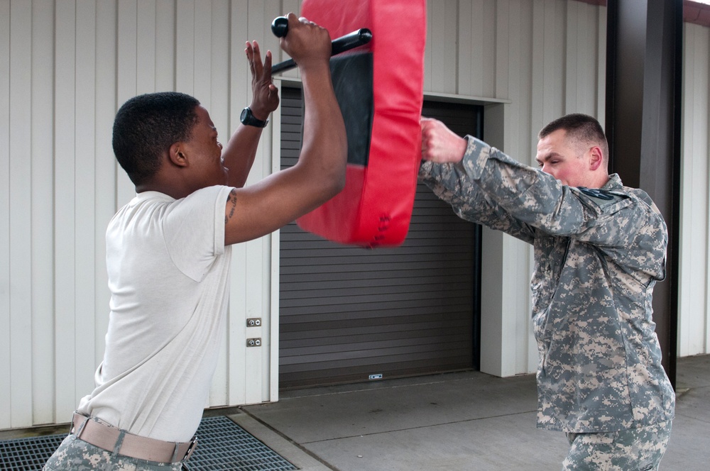 Military police training is a real gas