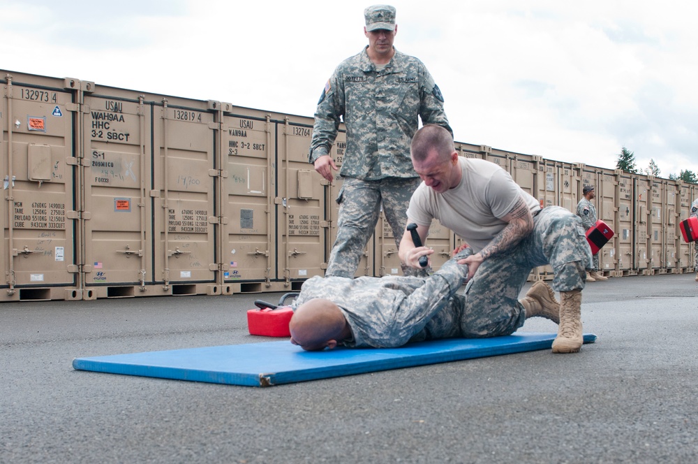 Military police training is a real gas
