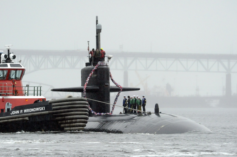 USS Providence returns from deployment