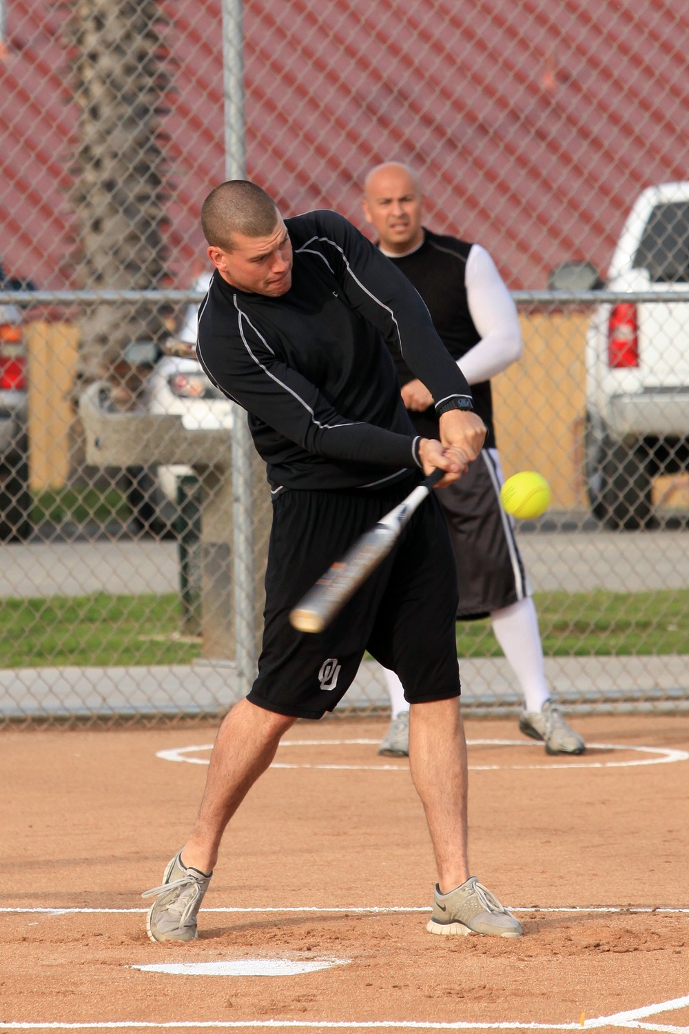 Marines build camaraderie within unit through softball