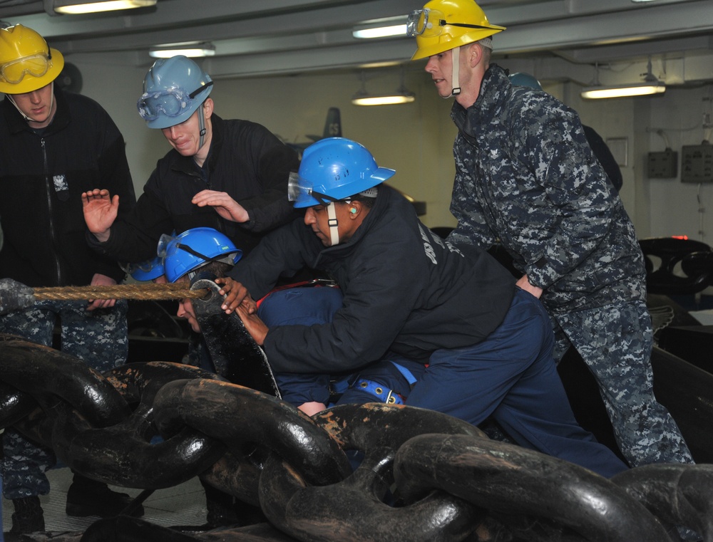 USS George H.W. Bush operations