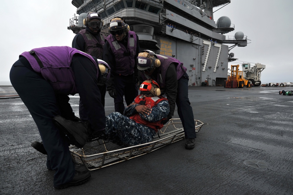 USS George H.W. Bush operations