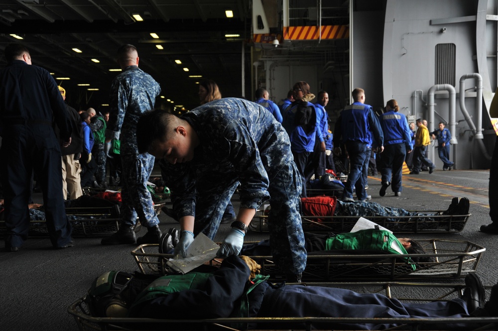 USS George H.W. Bush operations