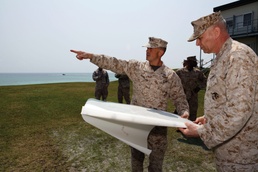 Assistant commandant visits Okinawa