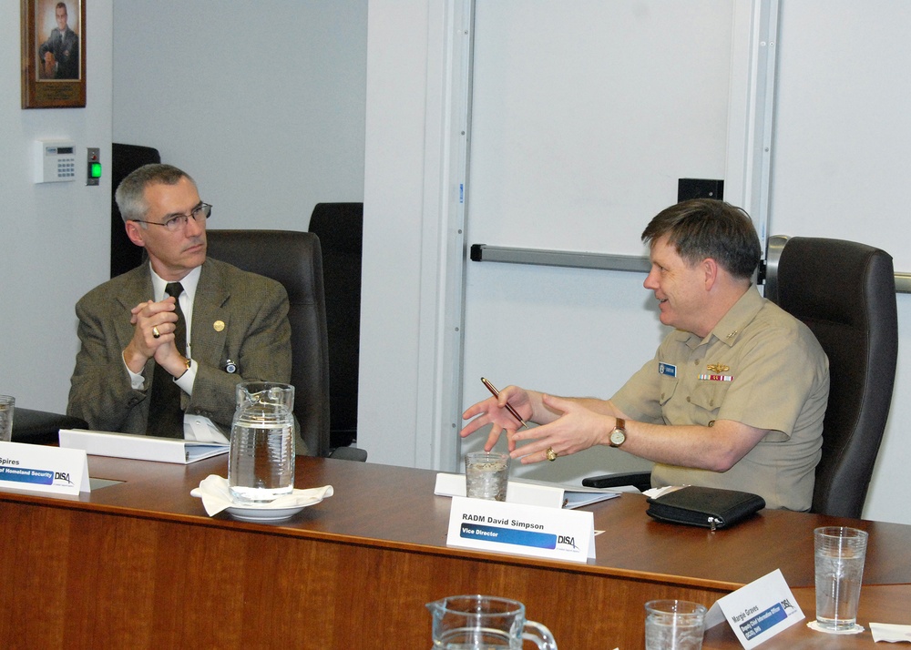 Meeting at DISA headquarters