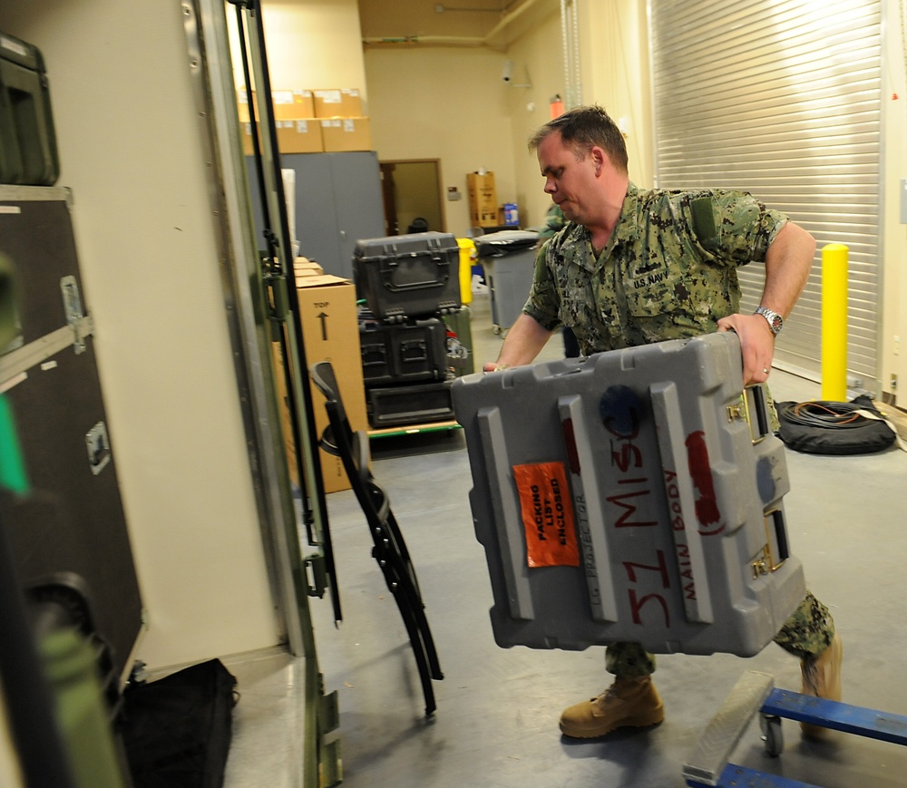 Joint Task Force Civil Support conducts equipment load out