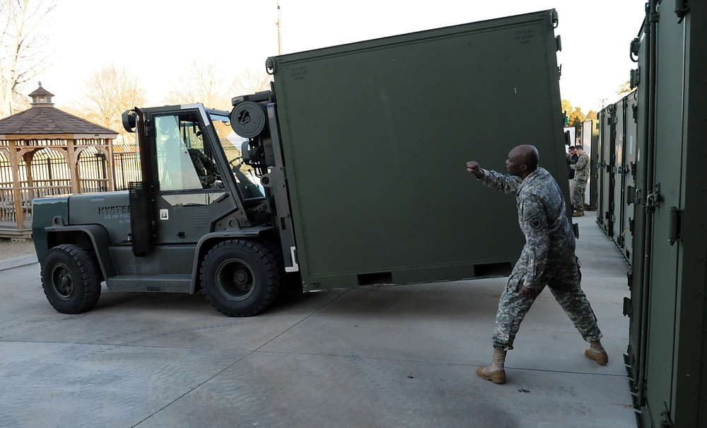 Joint Task Force Civil Support conducts equipment load out