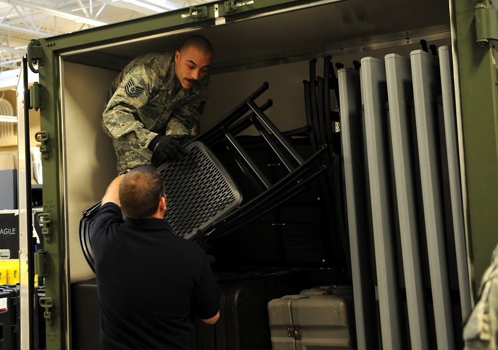 Joint Task Force Civil Support conducts equipment load out