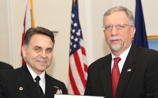 Navy Capt. Russell welcomed aboard as DCMA NE commander