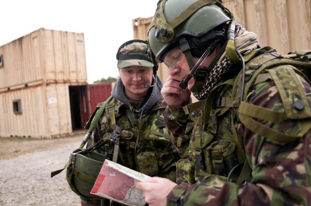 Civil affairs soldiers participate in Exercise Southern Raider