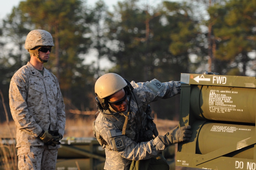 Soldiers, Marines work together in joint exercise