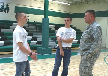 Rural Missouri school supports seniors’ career with National Guard
