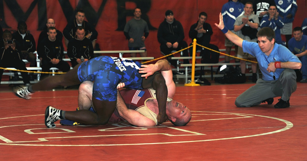 Army doubles gold in Armed Forces Wrestling Championship