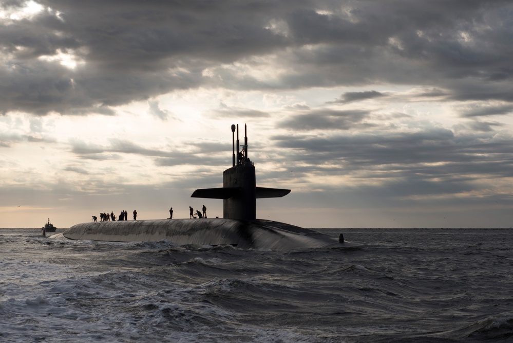 USS Rhode Island returns