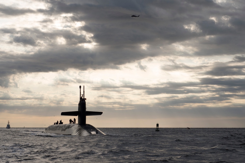 USS Rhode Island returns