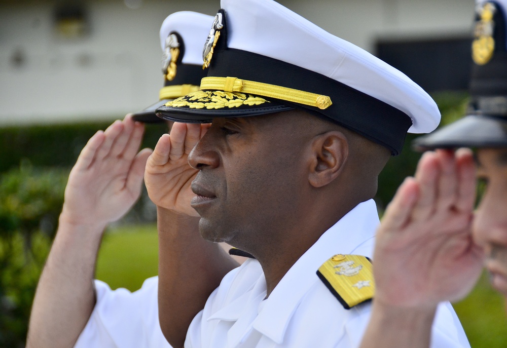 Dress whites inspection