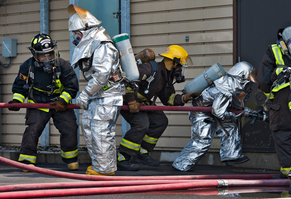 Firefighting training
