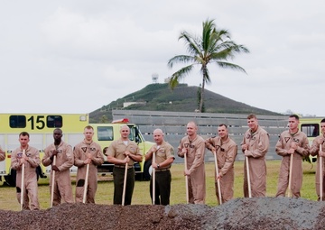 MCAS breaks new ground: Base ushers in construction of new ARFF station, air terminal