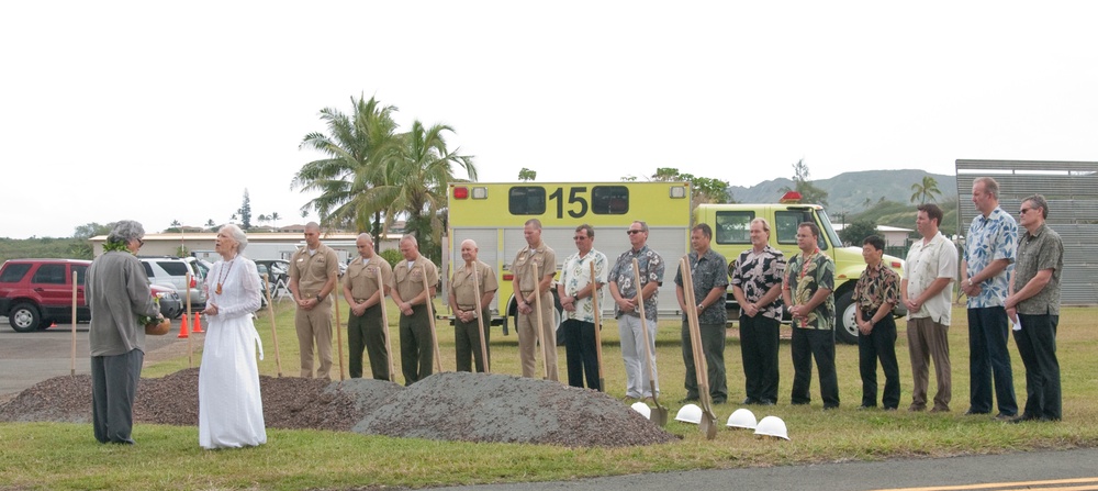 MCAS breaks new ground: Base ushers in construction of new ARFF station, air terminal