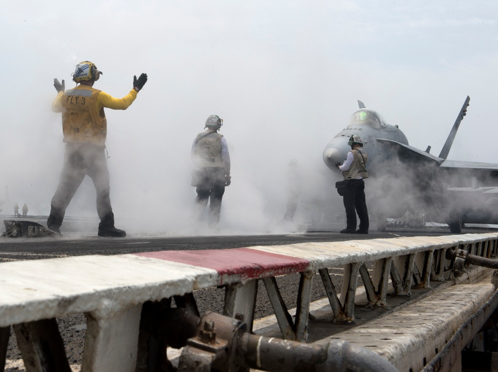 USS Dwight D. Eisenhower flight operations