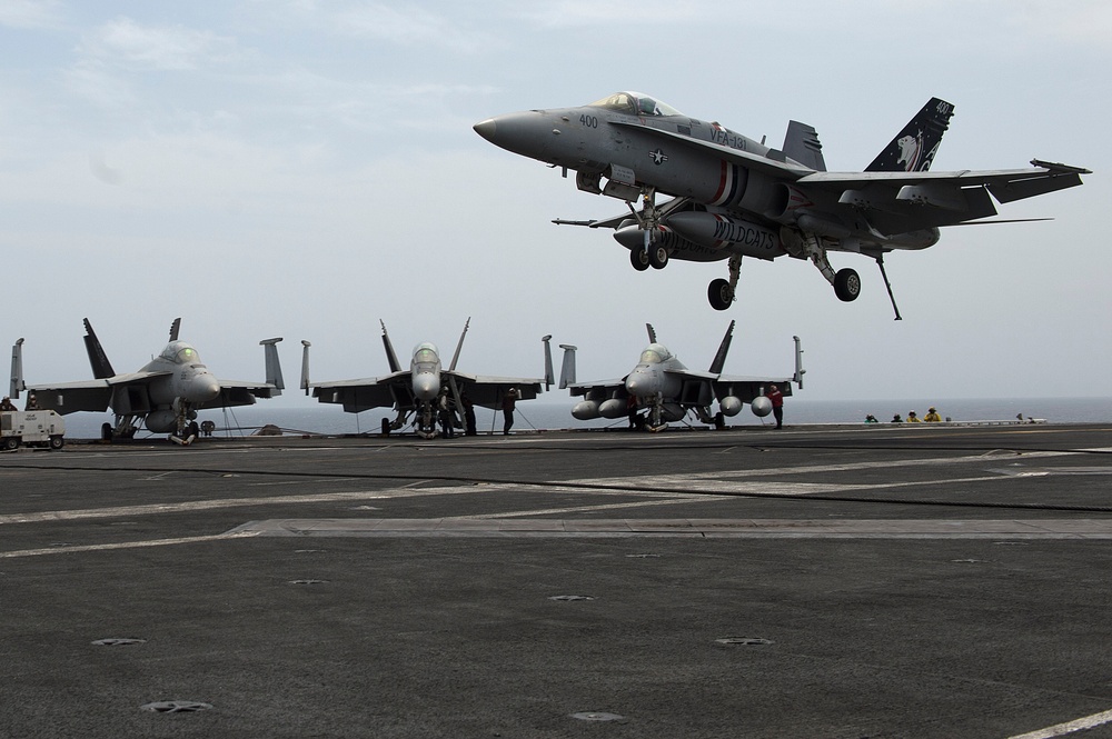 USS Dwight D. Eisenhower flight operations