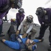 USS Dwight D. Eisenhower sailors drill