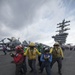 USS Dwight D. Eisenhower sailors drill