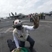 USS Dwight D. Eisenhower sailors drill